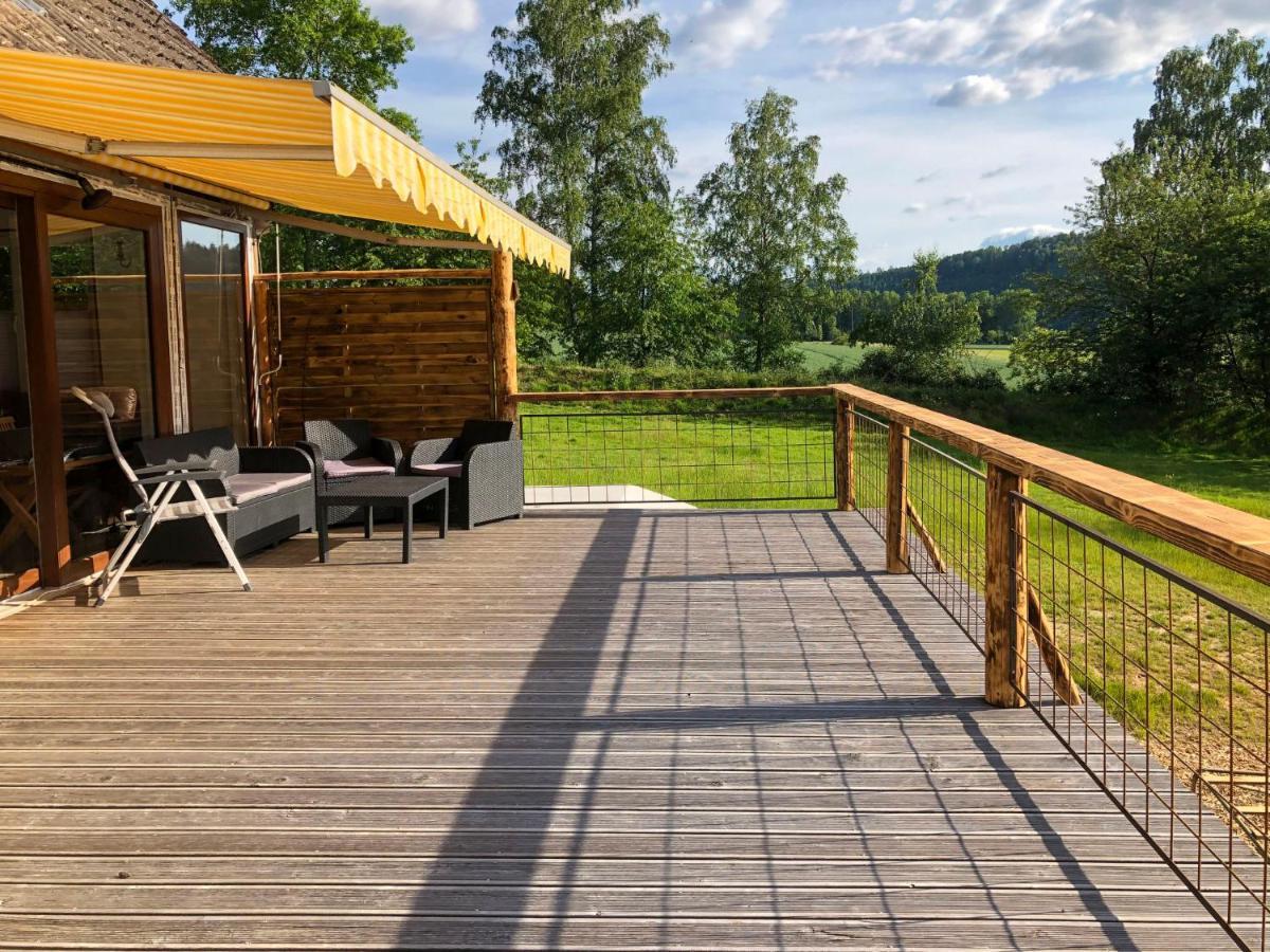 Chalet Haus Am Fluss By Interhome Wahmbeck Eksteriør billede